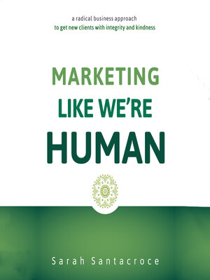 cover image of Marketing Like We're Human